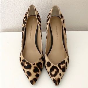 Banana Republic cheetah print heels